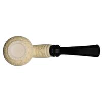 AKB Meerschaum Carved Floral Acorn (Mcinar) (with Case)