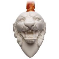 AKB Meerschaum Carved Bobcat (with Case)