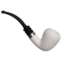 AKB Meerschaum Lattice Acorn with Silver (with Case)
