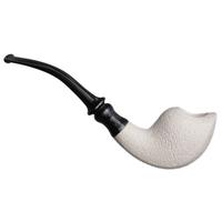 AKB Meerschaum Rusticated Cobra (with Case)