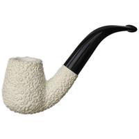 AKB Meerschaum Rusticated Bent Brandy (with Case)