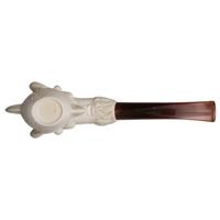AKB Meerschaum Carved Dragon Claw Holding Egg (with Case)