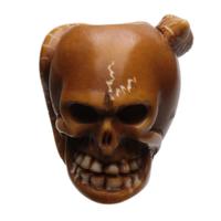 AKB Meerschaum Carved Skull (with Case)