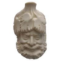 AKB Meerschaum Carved Laughing Bacchus (with Case)