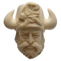 AKB Meerschaum Carved Viking (with Case)