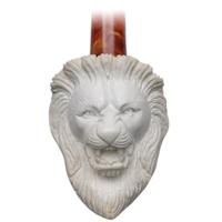 AKB Meerschaum Carved Lion (with Case)