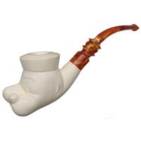 AKB Meerschaum Carved Popeye (S. Cosgun) (with Case)