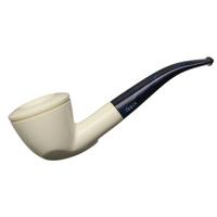 AKB Meerschaum Smooth Bent Dublin (Tekin) (with Case)