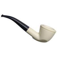 AKB Meerschaum Smooth Bent Dublin (Tekin) (with Case)