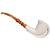AKB Meerschaum Lattice Freehand (Ali) (with Case)