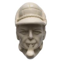 AKB Meerschaum Carved Sherlock Holmes & Watson Two Pipe Set (S. Cosgun) (with Case)