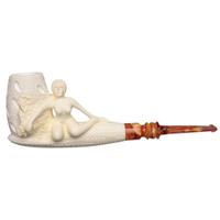 AKB Meerschaum Carved Nude (Ali) (with Case)