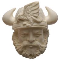 AKB Meerschaum Carved Viking (S. Cosgun) (with Case)