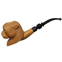 AKB Meerschaum Carved Mountain Lion (Kenan) (with Case)