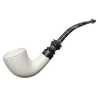 AKB Meerschaum Smooth Bent Dublin (with Case)