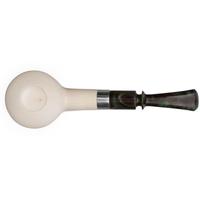 AKB Meerschaum Smooth Tomato with Silver (Tekin) (with Case)