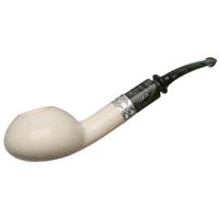 AKB Meerschaum Smooth Tomato with Silver (Tekin) (with Case)