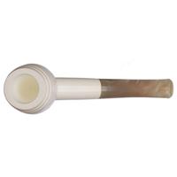 AKB Meerschaum Carved Devil Anse (with Case)