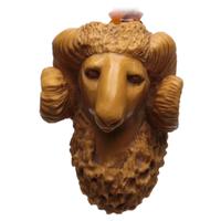 AKB Meerschaum Carved Ram (Kenan) (with Case)