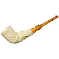 AKB Meerschaum Carved Elephant (with Case)