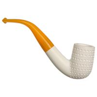 AKB Meerschaum Lattice Bent Billiard (with Case)