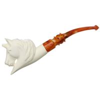 AKB Meerschaum Carved Unicorn (with Case)