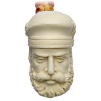 AKB Meerschaum Carved Scotsman (with Case)