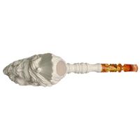 AKB Meerschaum Carved Woman (with Case)