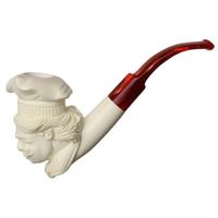 AKB Meerschaum Carved Chef (Cevher) (with Case)