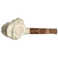 AKB Meerschaum Carved Bearded Man (Cevher) (with Case)