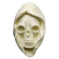 AKB Meerschaum Carved Skull (Kenan) (with Case)