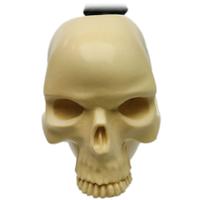 AKB Meerschaum Carved Skull (Kenan) (with Case)