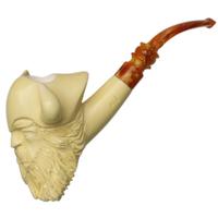 AKB Meerschaum Carved Viking (Ali) (with Case)