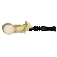 AKB Meerschaum Carved Ram (Kenan) (with Case)