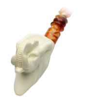 AKB Meerschaum Carved Elephant (with Case)
