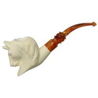 AKB Meerschaum Carved Unicorn (with Case)