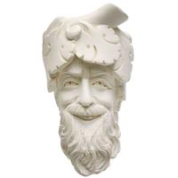 AKB Meerschaum Carved Laughing Bacchus (with Case)