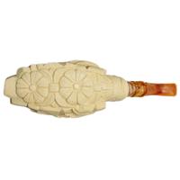 AKB Meerschaum Carved Frog (I. Baglan) (with Case)