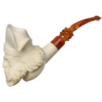 AKB Meerschaum Carved Pirate (Ali) (with Case)
