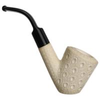 AKB Meerschaum Lattice Bent Dublin (Tekin) (with Case)
