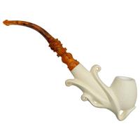 AKB Meerschaum Carved Freehand (Ali) (with Case)