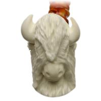 AKB Meerschaum Carved Buffalo (Ali) (with Case)