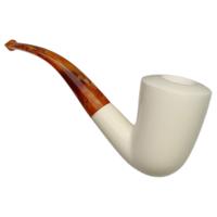 AKB Meerschaum Smooth Bent Dublin (Ali) (with Tamper and Case)