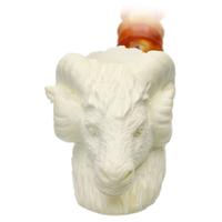 AKB Meerschaum Carved Ram (Ali) (with Case)