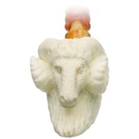 AKB Meerschaum Carved Ram (Ali) (with Case)