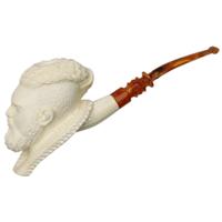 AKB Meerschaum Carved Viking (Kenan) (with Case)