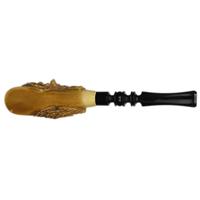 AKB Meerschaum Carved Wolf with Tree (Kenan) (with Case)