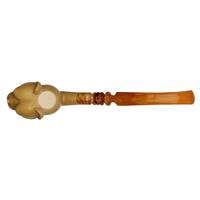 AKB Meerschaum Carved Dog (Kenan) (with Case)