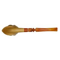 AKB Meerschaum Carved Dog (Kenan) (with Case)