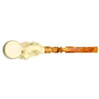 AKB Meerschaum Carved Lion (Kenan) (with Case)